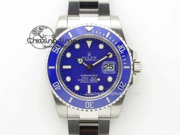 0111 DateJust 126334 SS Noob 1:1 904L Best Edition Blue Dial Stick Markers on Oyster Bracelet A Youthful 3169